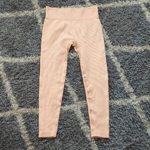 NWT Guess Rib Seamless Leggings Prairie Sunset M/L